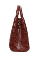 Women's Crocodile Patterned Bag | Derimod Women's Crocodile Patterned Bag | Derimod