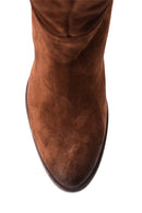 Women's Suede Leather Boots | Derimod Women's Suede Leather Boots | Derimod