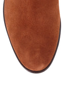 Studded Women's Suede Boots | Derimod Studded Women's Suede Boots | Derimod