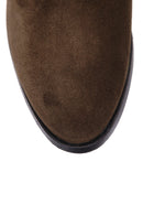 Women's Suede Leather Boots | Derimod Women's Suede Leather Boots | Derimod