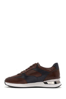Men's Tan Lace-up Leather Sneaker | Derimod Men's Tan Lace-up Leather Sneaker | Derimod