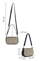 Woman Black Long Strap Shoulder Bag | Derimod Woman Black Long Strap Shoulder Bag | Derimod