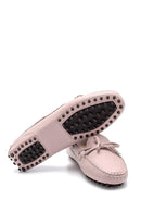 Women's Leather Bow Detailed Loafer | Derimod Women's Leather Bow Detailed Loafer | Derimod
