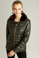 Linda Kadın Deri Ceket | Derimod Linda Kadın Deri Ceket | Derimod