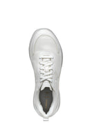 Geox Kadın Beyaz D Xtors D - Mesh + Geobuck Bağcıklı Kalın Tabanlı Sneaker | Derimod Geox Kadın Beyaz D Xtors D - Mesh + Geobuck Bağcıklı Kalın Tabanlı Sneaker | Derimod