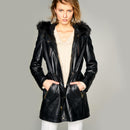 Whitney Kadın Deri Ceket | Derimod Whitney Kadın Deri Ceket | Derimod