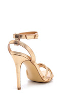 Kadın Metalik Topuklu Ayakkabı | Derimod Kadın Metalik Topuklu Ayakkabı | Derimod