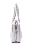 Kadın Gri Suni Deri Kol Çantası | Derimod Kadın Gri Suni Deri Kol Çantası | Derimod