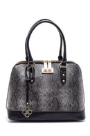 Women's Crocodile Patterned Shoulder Bag | Derimod Women's Crocodile Patterned Shoulder Bag | Derimod