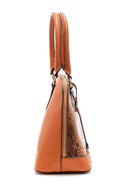 Women's Crocodile Patterned Shoulder Bag | Derimod Women's Crocodile Patterned Shoulder Bag | Derimod