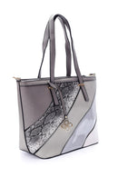 Women's Crocodile Detailed Shoulder Bag | Derimod Women's Crocodile Detailed Shoulder Bag | Derimod
