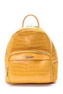 Women's Crocodile Patterned Backpack | Derimod Women's Crocodile Patterned Backpack | Derimod