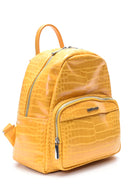 Women's Crocodile Patterned Backpack | Derimod Women's Crocodile Patterned Backpack | Derimod