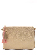 Women's Straw Portfolio Bag | Derimod Women's Straw Portfolio Bag | Derimod