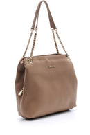 Kadın Sarı Suni Deri Omuz Çantası | Derimod Kadın Sarı Suni Deri Omuz Çantası | Derimod