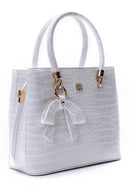 Women's Crocodile Patterned Bag | Derimod Women's Crocodile Patterned Bag | Derimod
