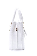 Women's Crocodile Patterned Bag | Derimod Women's Crocodile Patterned Bag | Derimod