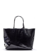 Women's Crocodile Patterned Bag | Derimod Women's Crocodile Patterned Bag | Derimod