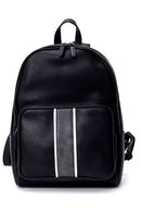 Men's Striped Backpack | Derimod Men's Striped Backpack | Derimod
