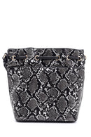 Women's Snakeskin Detailed Bag | Derimod Women's Snakeskin Detailed Bag | Derimod