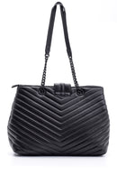Women's Quilted Shoulder Bag | Derimod Women's Quilted Shoulder Bag | Derimod
