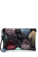 Women's Sequin Clutch Bag | Derimod Women's Sequin Clutch Bag | Derimod