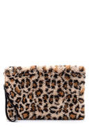 Kadın Peluş Leopar Portföy Çanta | Derimod Kadın Peluş Leopar Portföy Çanta | Derimod