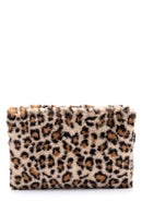 Kadın Peluş Leopar Portföy Çanta | Derimod Kadın Peluş Leopar Portföy Çanta | Derimod