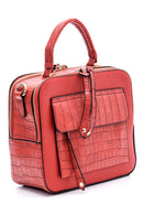 Women's Crocodile Detailed Bag | Derimod Women's Crocodile Detailed Bag | Derimod