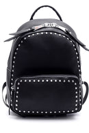 Kadın Siyah Suni Deri Sırt Çantası | Derimod Kadın Siyah Suni Deri Sırt Çantası | Derimod