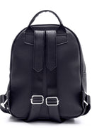 Kadın Siyah Suni Deri Sırt Çantası | Derimod Kadın Siyah Suni Deri Sırt Çantası | Derimod