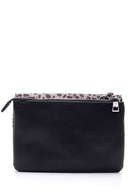 Women's Leopard Detailed Crossbody Bag | Derimod Women's Leopard Detailed Crossbody Bag | Derimod