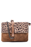 Women's Leopard Detailed Crossbody Bag | Derimod Women's Leopard Detailed Crossbody Bag | Derimod