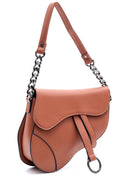 Women's Chain Detailed Shoulder Bag | Derimod Women's Chain Detailed Shoulder Bag | Derimod
