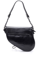 Women's Crocodile Patterned Shoulder Bag | Derimod Women's Crocodile Patterned Shoulder Bag | Derimod