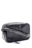 Women's Crocodile Patterned Crossbody Bag | Derimod Women's Crocodile Patterned Crossbody Bag | Derimod