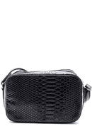 Women's Crocodile Patterned Crossbody Bag | Derimod Women's Crocodile Patterned Crossbody Bag | Derimod