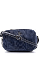 Women's Crocodile Patterned Crossbody Bag | Derimod Women's Crocodile Patterned Crossbody Bag | Derimod