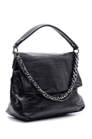 Women's Chain Detailed Shoulder Bag | Derimod Women's Chain Detailed Shoulder Bag | Derimod