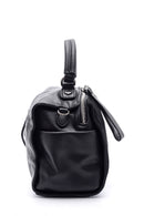 Women's Suede Detailed Shoulder Bag | Derimod Women's Suede Detailed Shoulder Bag | Derimod