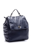 Women's Patent Leather Detailed Backpack | Derimod Women's Patent Leather Detailed Backpack | Derimod