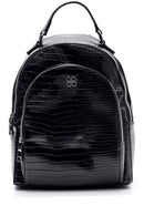 Women's Crocodile Detailed Backpack | Derimod Women's Crocodile Detailed Backpack | Derimod