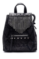 Women's Chain Detailed Backpack | Derimod Women's Chain Detailed Backpack | Derimod