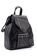 Women's Chain Detailed Backpack | Derimod Women's Chain Detailed Backpack | Derimod