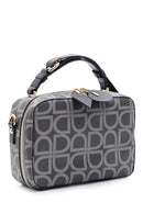 Kadın Gri Suni Deri Kol Çantası | Derimod Kadın Gri Suni Deri Kol Çantası | Derimod