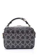 Kadın Gri Suni Deri Kol Çantası | Derimod Kadın Gri Suni Deri Kol Çantası | Derimod