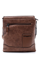 Men's Tan Messenger Bag | Derimod Men's Tan Messenger Bag | Derimod
