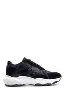 Women's Suede Detailed Sneaker | Derimod Women's Suede Detailed Sneaker | Derimod