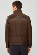 Muller Erkek Konyak Deri Ceket | Derimod Muller Erkek Konyak Deri Ceket | Derimod