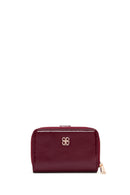 Women's Burgundy Patent Leather Wallet | Derimod Women's Burgundy Patent Leather Wallet | Derimod